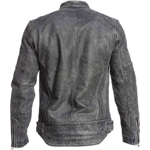 Café Racer Vintage Leather Motorcycle Jacket