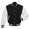 Black and White Varsity Jacket