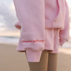 pink-palm-puff-chasing-sunsets-oversized-hoodie