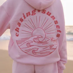 pink-palm-puff-chasing-sunsets-oversized-hoodie